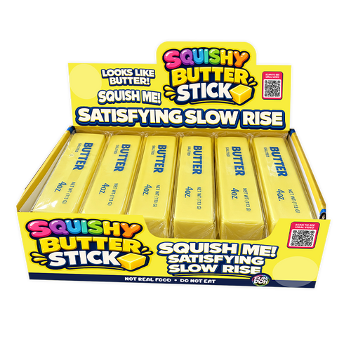 Fun Doh 6" Butter Stick Slow Rise Fidget Toy