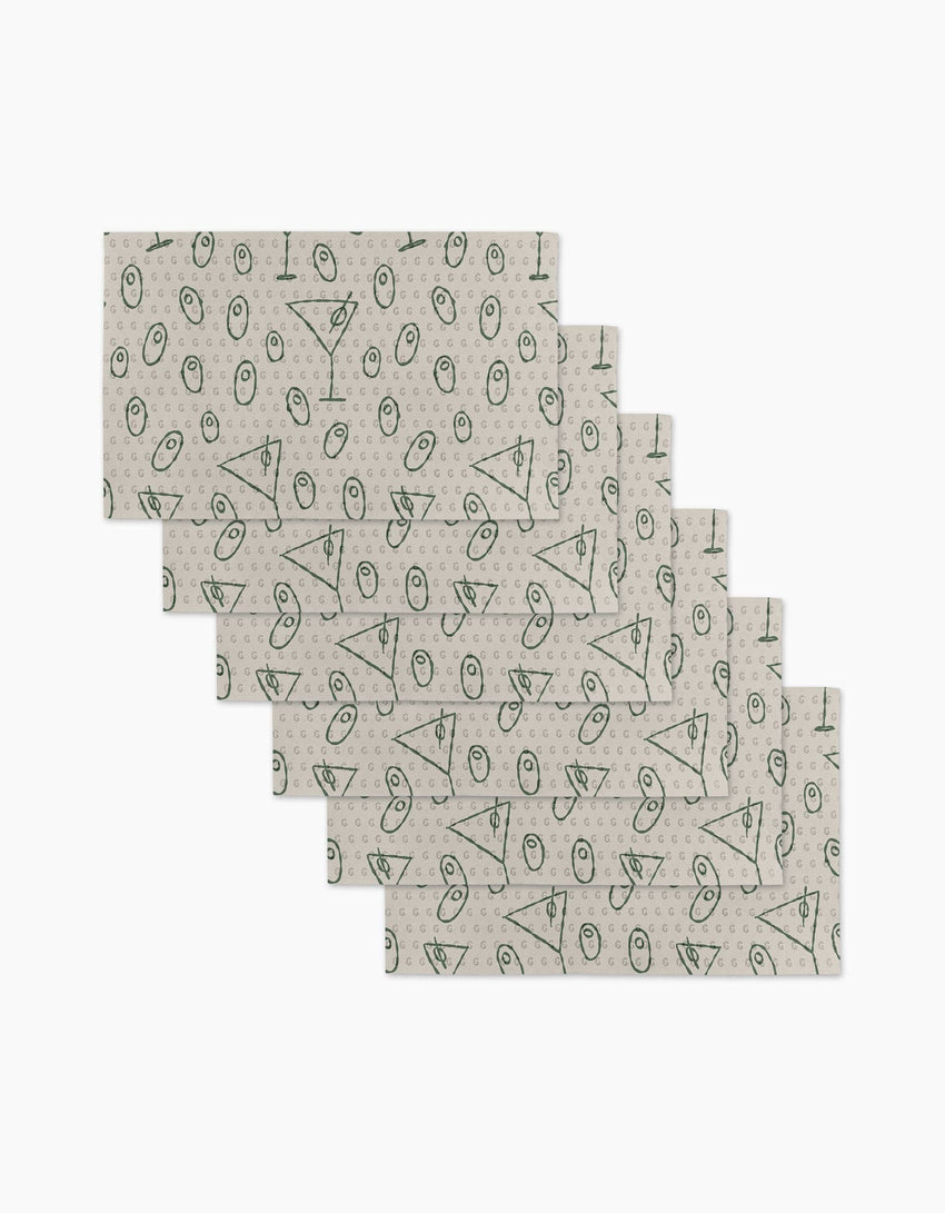 Dirty Martini Not Paper Towel - Set of 6 Towels