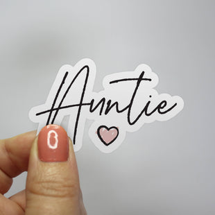 Auntie Sticker