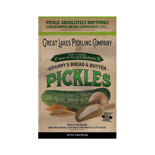 Great Lakes Pickling Company- Pickling Pouch For Homemade Pickled Items!