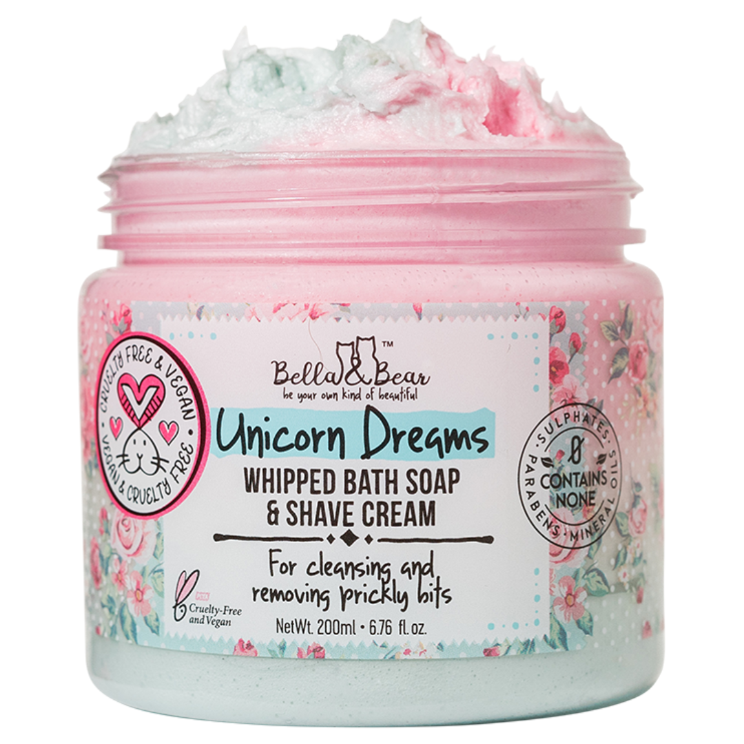 Bella & Bear Whipped Bath Soap & Shave Cream