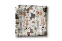 Dog Breeds Puppy Retro Bone Decor Kitchen Towel Pet Groomer