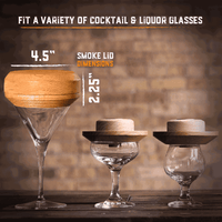 Smoke Lid Kit - A Cocktail Smoker Kit With Butane