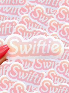 Pastel Holographic Swiftie sticker