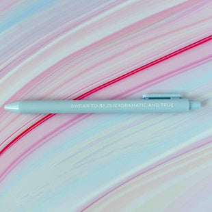 Swear to be overdramatic and true jotter gel pen