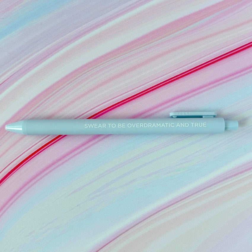 Swear to be overdramatic and true jotter gel pen