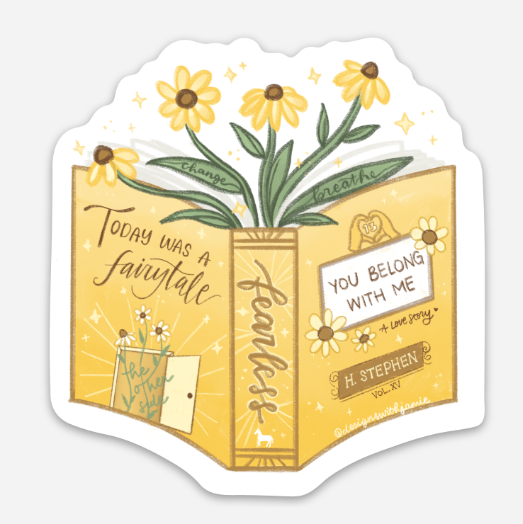 Fearless Sticker Taylor Swift Fearless Album Eras Sticker – InBooze