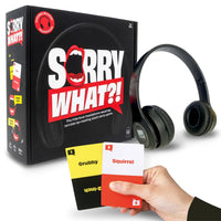 Sorry What?! – Lip Reading Party Card Game for Adults