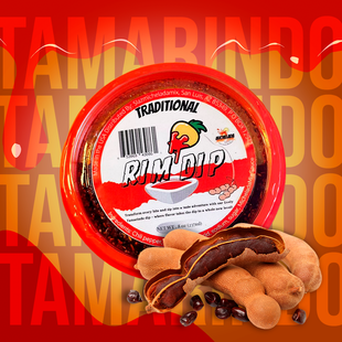 Traditional rimming dip tamarindo chamoy