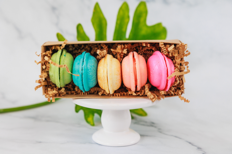 Bath Macarons Fruits - Shea Butter Bath Cookies