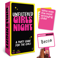 Unfiltered Girls Night Party Game – Adult Card Game