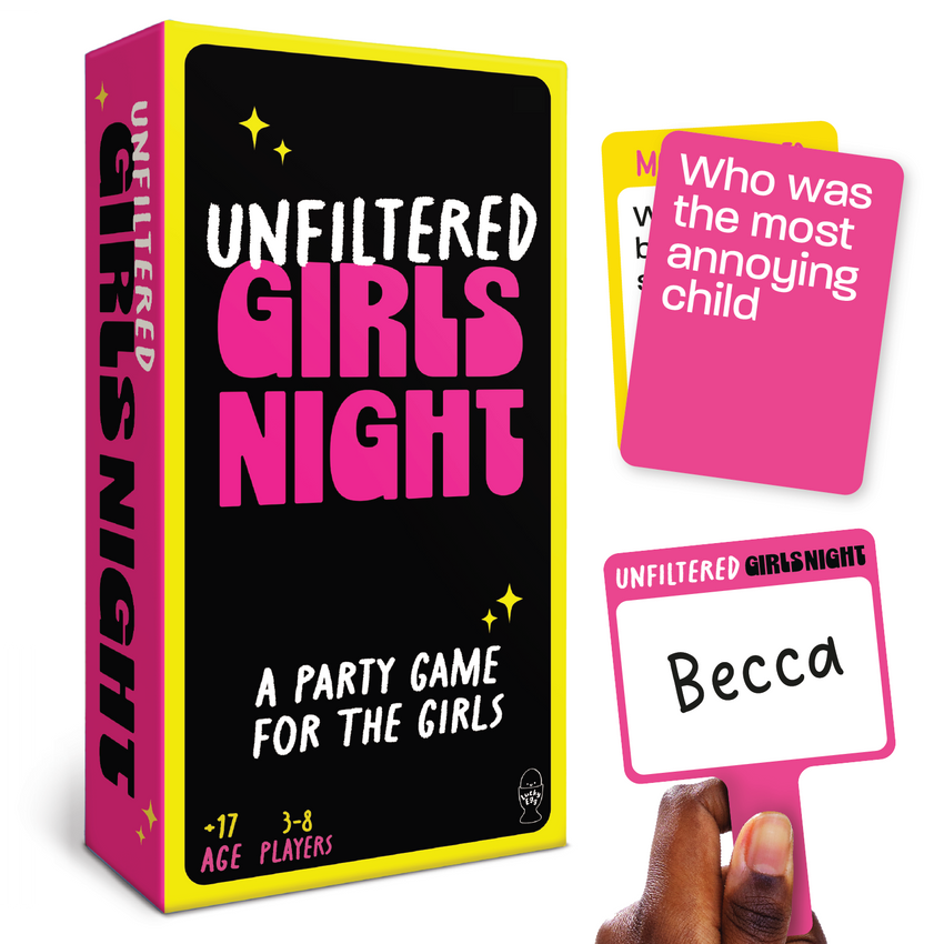 Unfiltered Girls Night Party Game – Adult Card Game