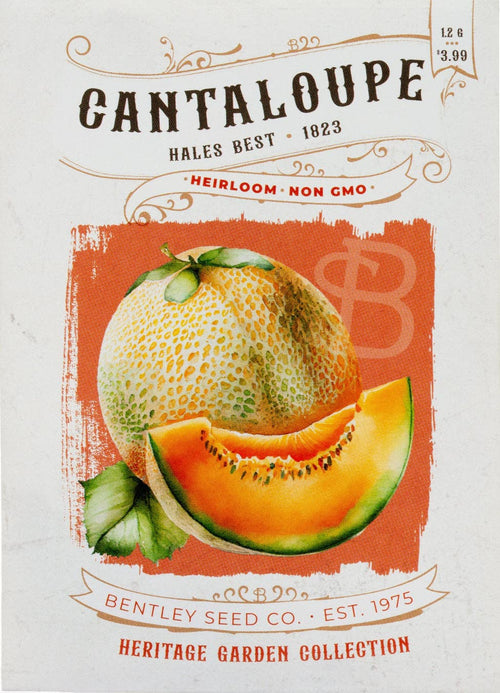 For the Garden | Seed Packets Cantaloupe-Hales Best 1823
