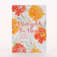 For the Garden | Seed Packets Marigolds for Mom Mother's Day - Marigold Seed Packets