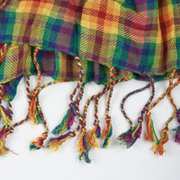 Rainbow Plaid Scarf