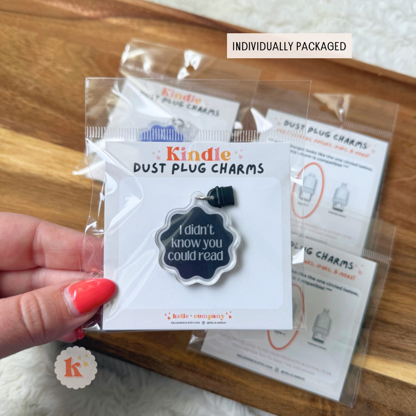 Book lover Kindle Charm,  Kindle case Accessories, bookish