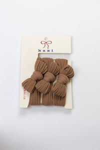 KAXI Bow Hair Ties — No-Damage Nylon Hair Ties