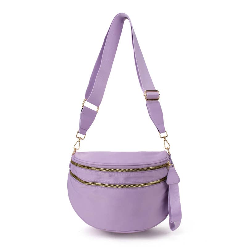 The Avril Solid | Sling Crossbody Bag | Plus Size Friendly Purse