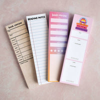 Reading Notes Bookmark Notepad | Bookish Stationery