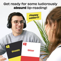 Sorry What?! – Lip Reading Party Card Game for Adults