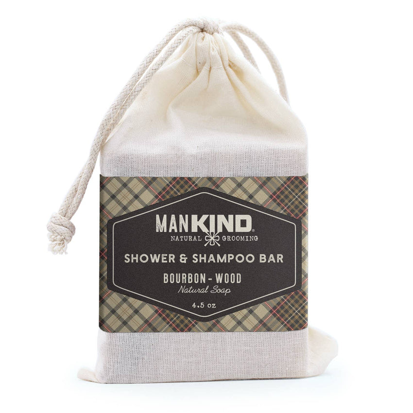 ManKIND Bourbon-Wood Bar Soap