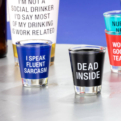 Honeymoon is Over - Shot Glass