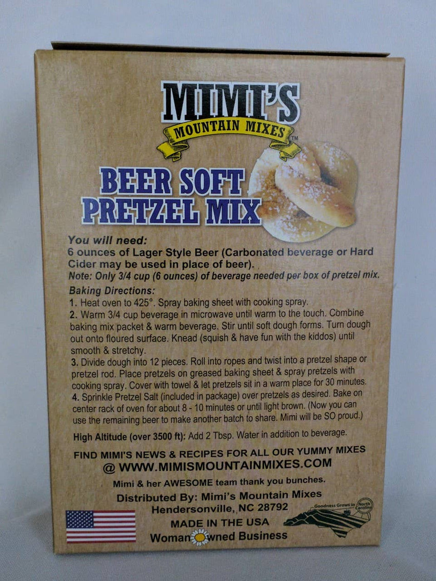 Baking Mixes | Beer Soft Pretzel Mix