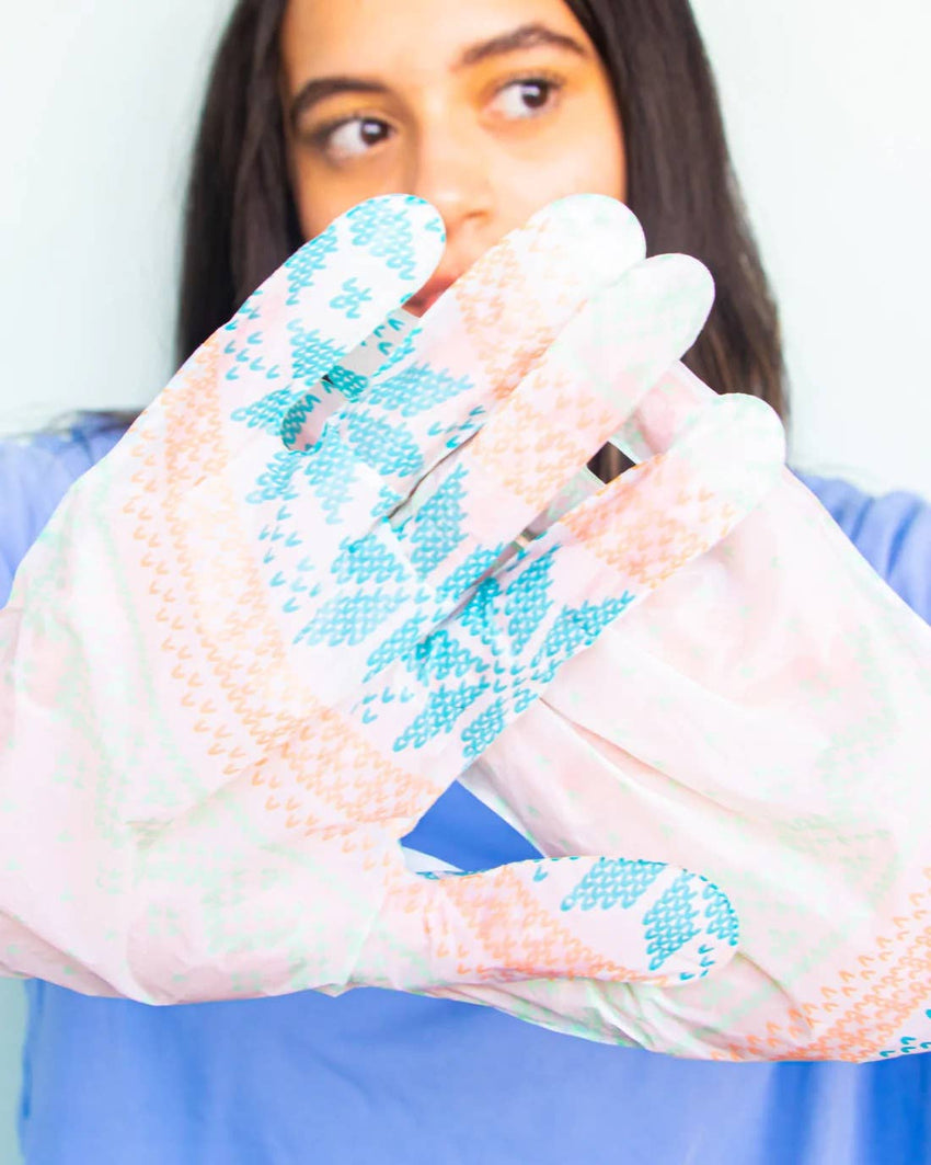 Holiday Moisture Mittens Smoothing Hand Gloves