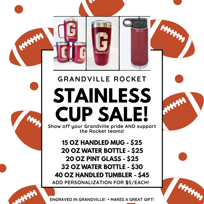 PREORDER - Grandville Rocket Cup Sale Fundraiser