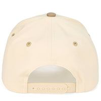 HAPPY CAMPER Letter Embroidered on Two Tone Trucker Hat