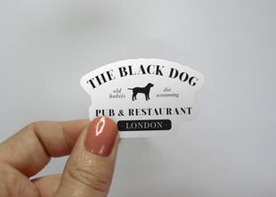 The Black Dog Taylor Swift Sticker