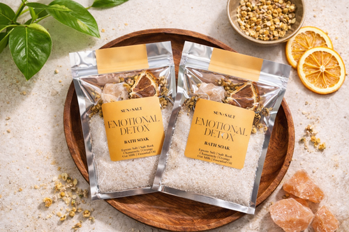 Emotional Detox Bath Soak Single Use | Spa Day | Bath Salt