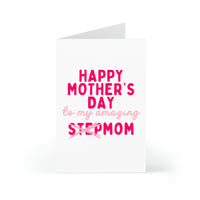Stepmom Funny Mothers Day Card Step Mom Mothers Day Gifts