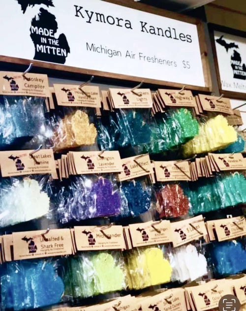 Michigan Shaped Hanging Air Freshener - Lasts up to 6 months!