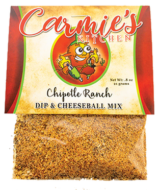 Easy Chipotle Ranch Dip Mix for tortilla chips, veggies and more!