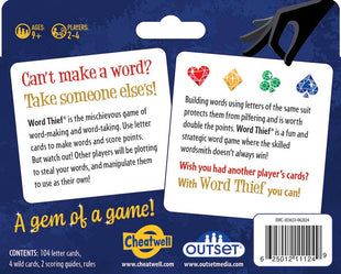 Word Thief – The Card Game of Letter and Larceny!