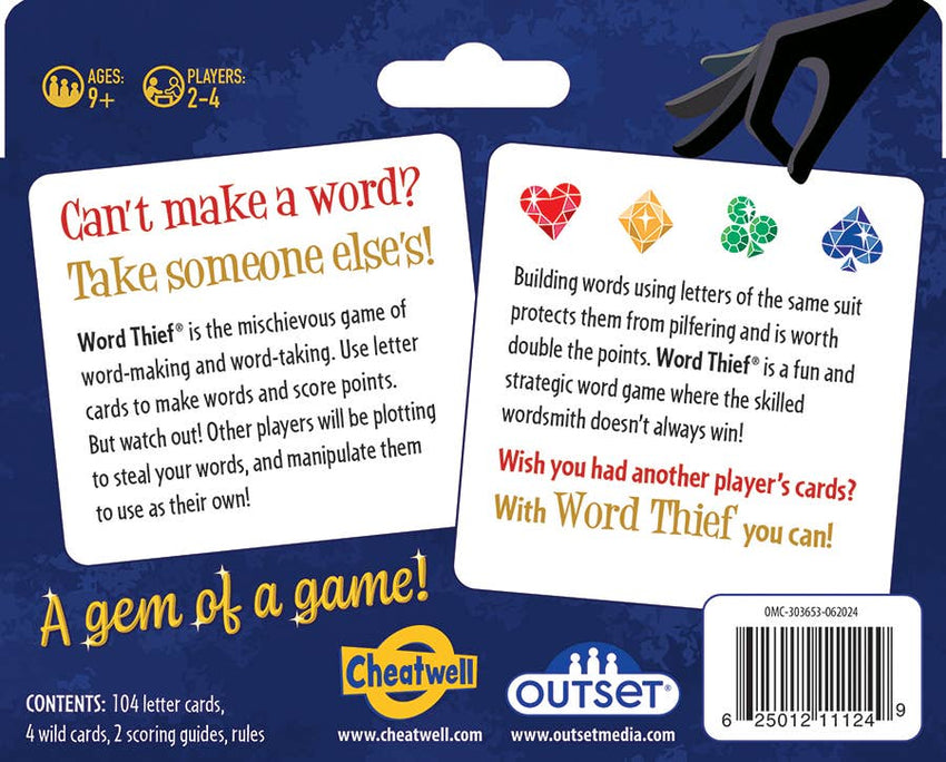 Word Thief – The Card Game of Letter and Larceny!