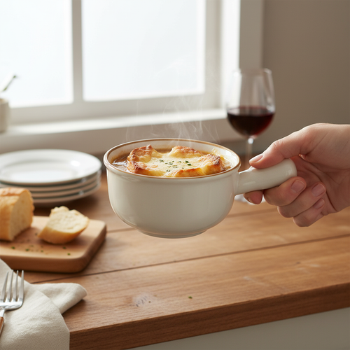 Vikko - Alpine, Serving Bowl for Soup or Stew, Cream, 26 oz