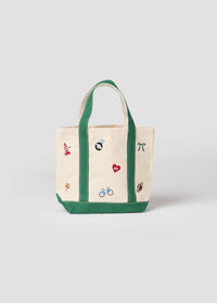 Michigan Gifts | Michigan Icons Small Embroidered Tote