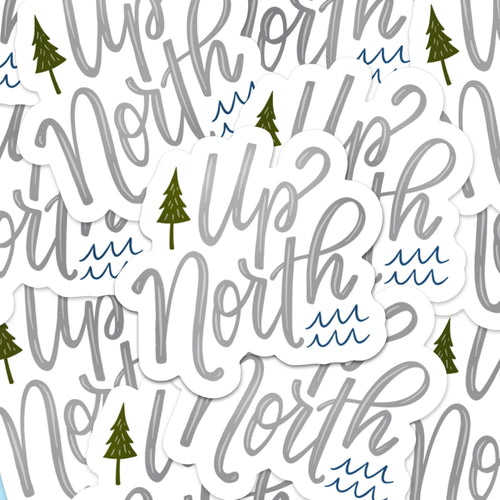 Up North Stickers