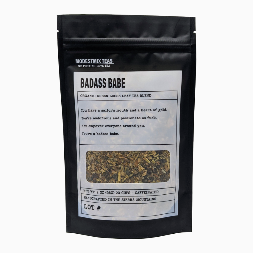 Badass Babe - 2oz Organic loose leaf bags