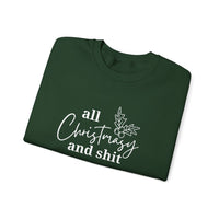 All Christmasy and Shit Unisex Heavy Blend™ Crewneck Sweatshirt