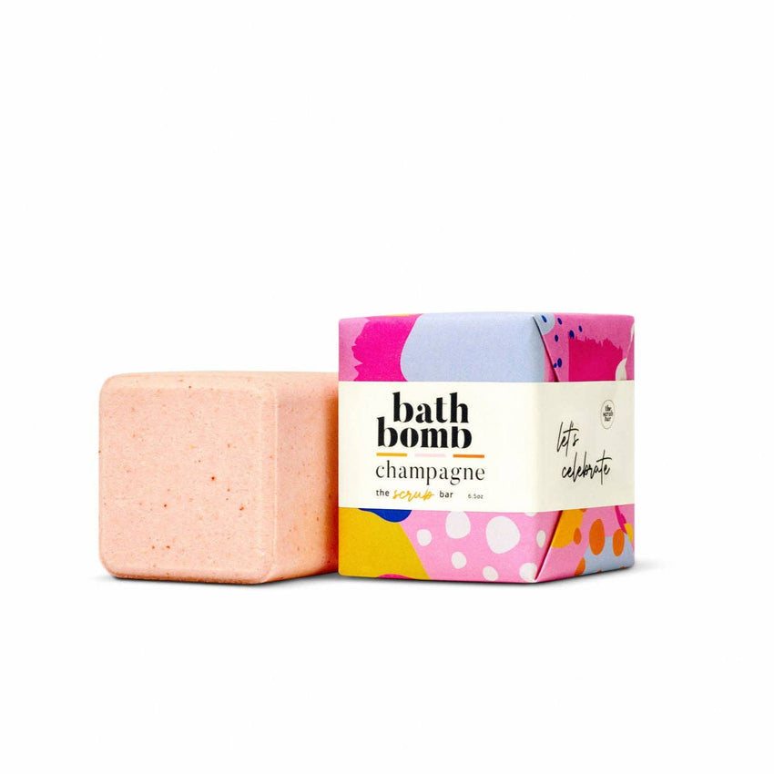 Champagne Bath Bomb – Celebration Self Care Gift