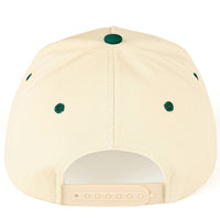 HAPPY CAMPER Letter Embroidered on Two Tone Trucker Hat
