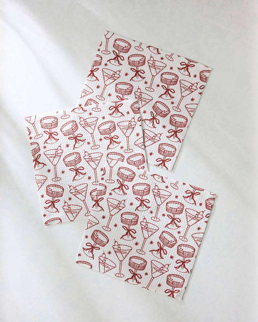 Soiree Dishcloth Set - Set of 3