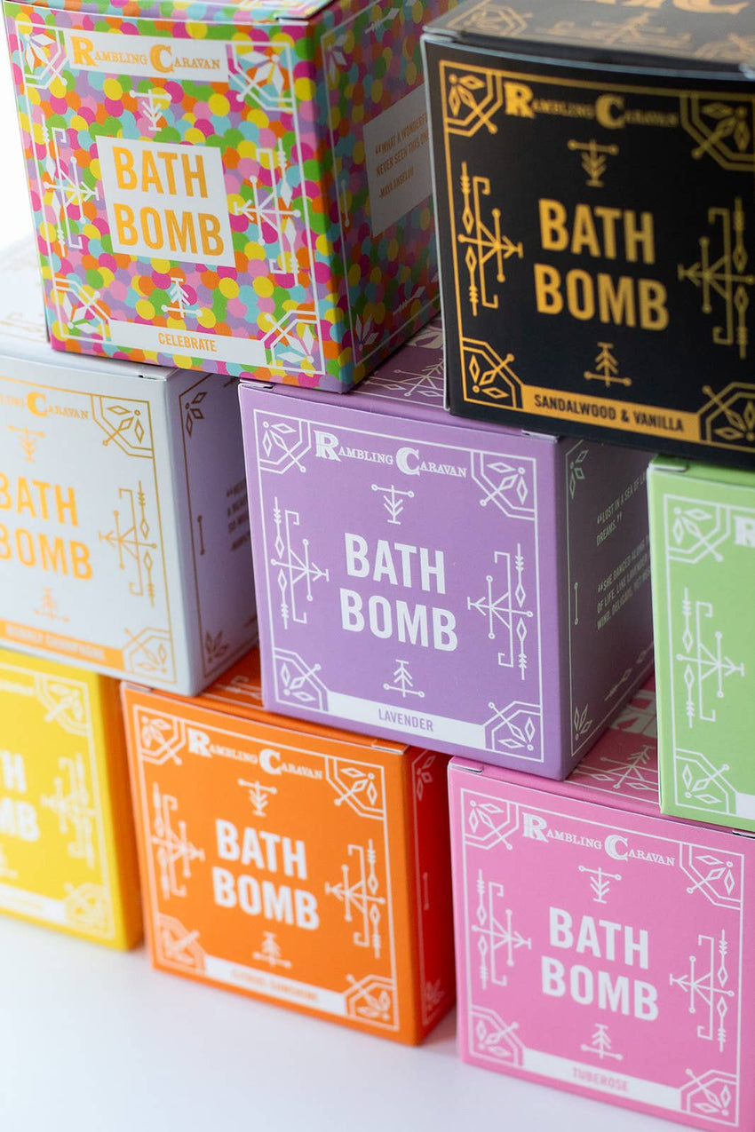 Bath Bombs - Sandalwood & Vanilla Scented