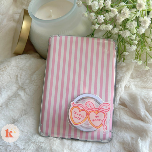 Love Locket - Kindle accessories | bookish kindle grip | kindle case stand