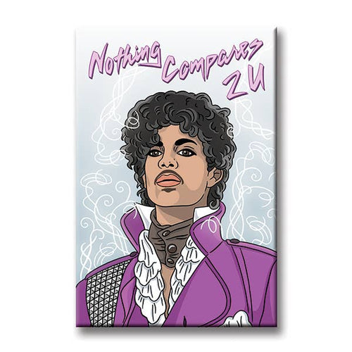 Purple Rain Nothing Compares 2 U Prince Magnet