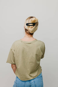 KAXI Lay Down Claw Clip — Flat Everyday Hair Clip in fun colors!
