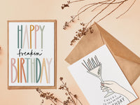 Happy Freakin' Birthday Card